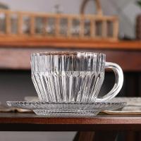 Conjunto 4 Xícaras de Chá Wolff Império 220ml com Pires Cristal Design Clássico - 6