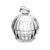 Potiche de Cristal Wolff Butterfly 8x8x9,5cm Design Sofisticado Versátil - 2