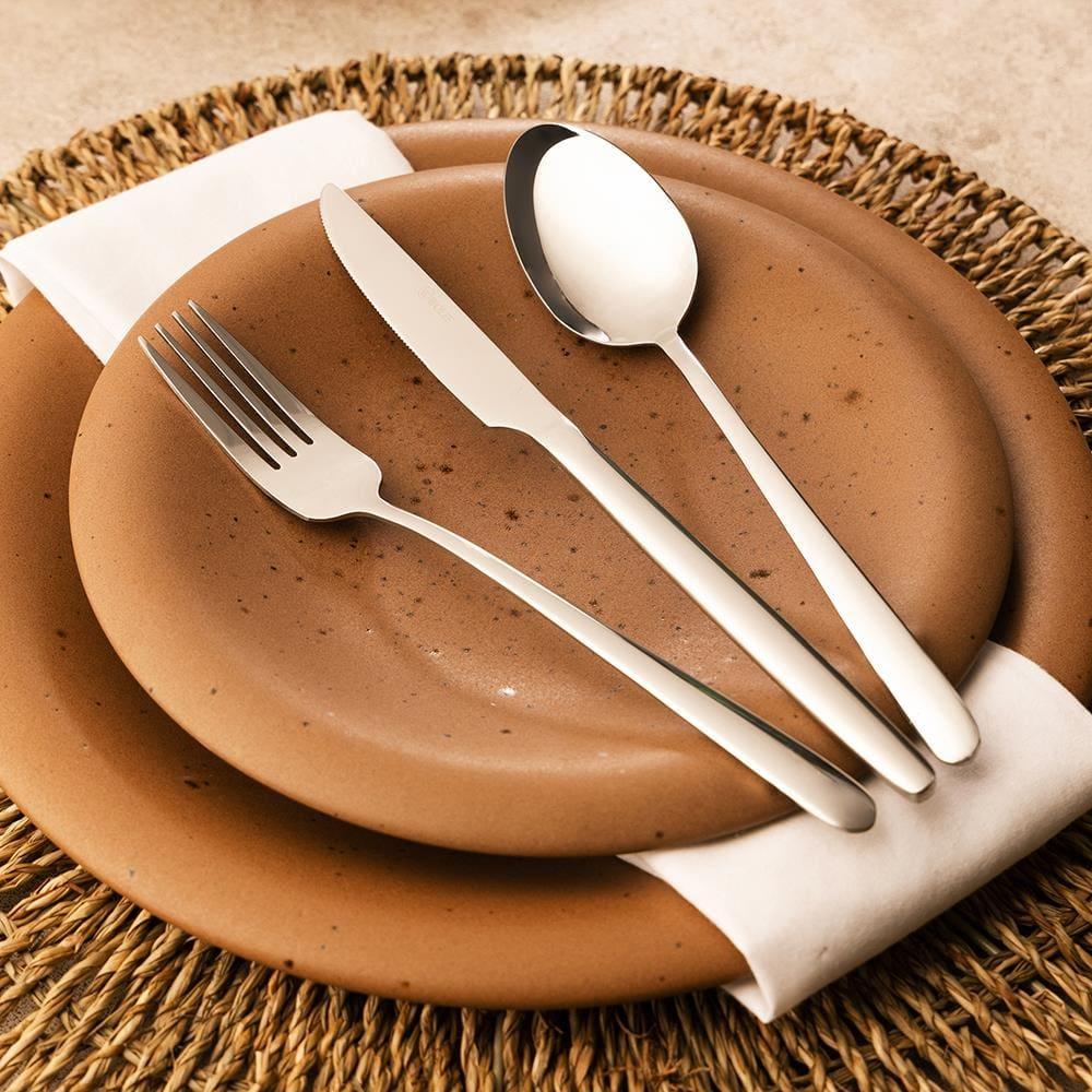 Faqueiro 54 Peças Wolff Viena Aço Inox com Caixa Litografada Design Clássico - 6