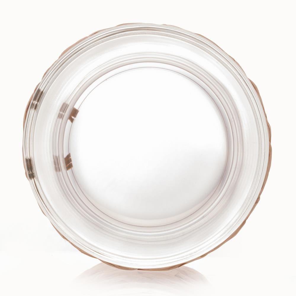 Conjunto 4 Copos Baixos Wolff 320ml Vidro com Sisal Natural Design Rústico - 5