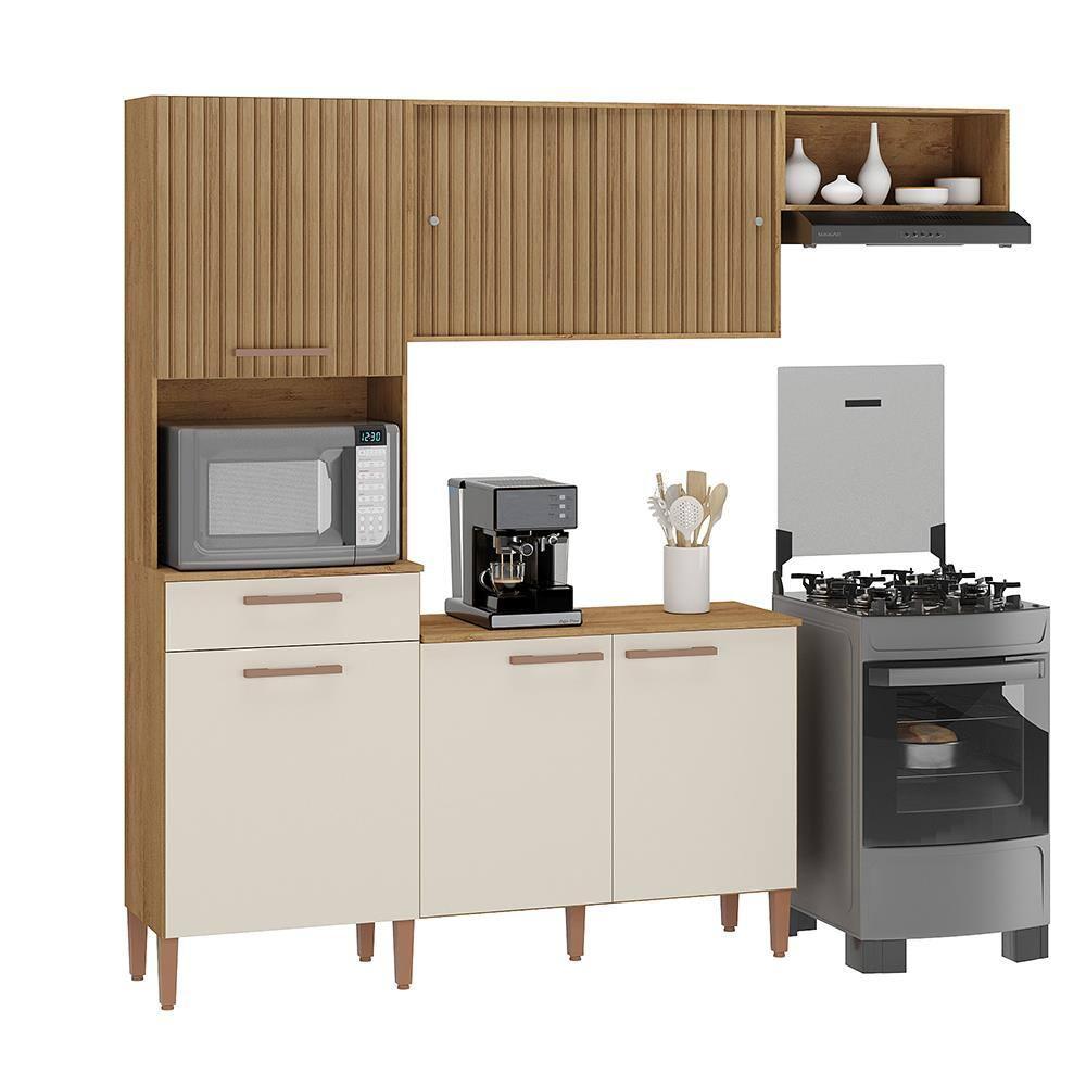 Cozinha Compacta Atualle Pop 197cm 5 Portas 1 Gaveta MDP 12mm - 2