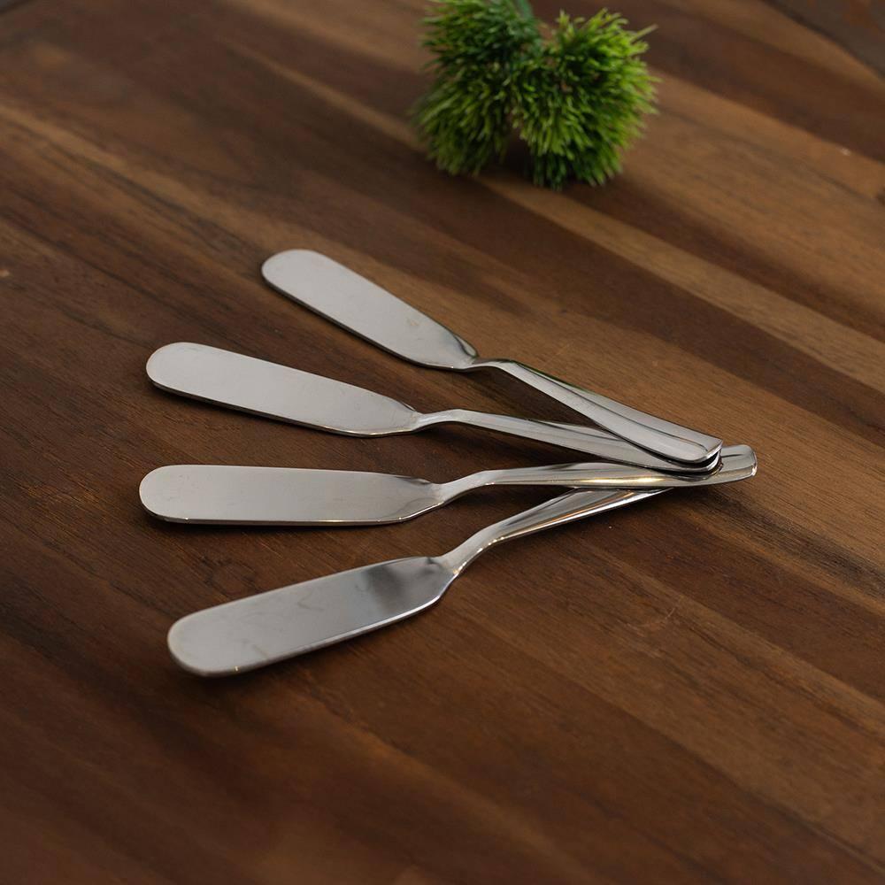 Conjunto 4 Espátulas Wolff Aço Inox Prata com Cabos Ergonômicos e Alta Durabilidade - 6