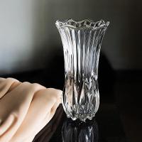 Vaso Wolff Tulipa Vidro 10x10x19cm Design Elegante Transparente - 4