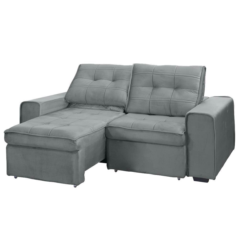 Sofá RBF Móveis Cedro 3 Lugares 212cm Retrátil Reclinável - 3