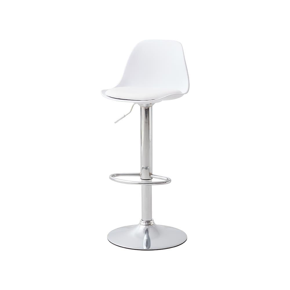 Banqueta Conthey Eiffel Design Eames Assento PP Base Madeira - 3