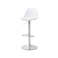 Banqueta Conthey Eiffel Design Eames Assento PP Base Madeira - 3