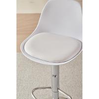 Banqueta Conthey Eiffel Design Eames Assento PP Base Madeira - 6