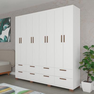 Guarda-Roupa Casal Bartira Coimbra 8 Portas 8 Gavetas