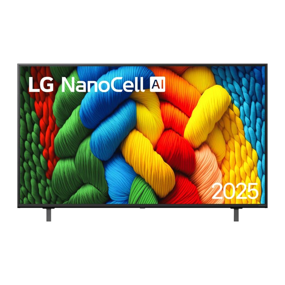 Smart TV LG 50" 4K NanoCell 50NANO80ASA Processador a7 AI 8ª Geração WebOS 25 HDR10 Charcoal Black - 1