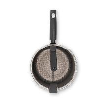 Pipoqueira Multiflon 22cm 5,6L Antiaderente com Tampa de Vidro Cinza - 3