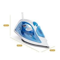 Ferro de Passar Britânia BF07 Base Antiaderente Vapor Vertical Reservatório Azul - 2