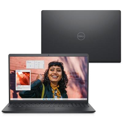 Notebook Dell Inspiron I15-I3100-A15P Intel Core i3 Tela 15,6” Full HD 120Hz 8GB DDR4 512GB SSD Preto