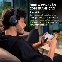 Headphone AIWA HP-03 Bluetooth 100h de Bateria IPX4 Preto - 5