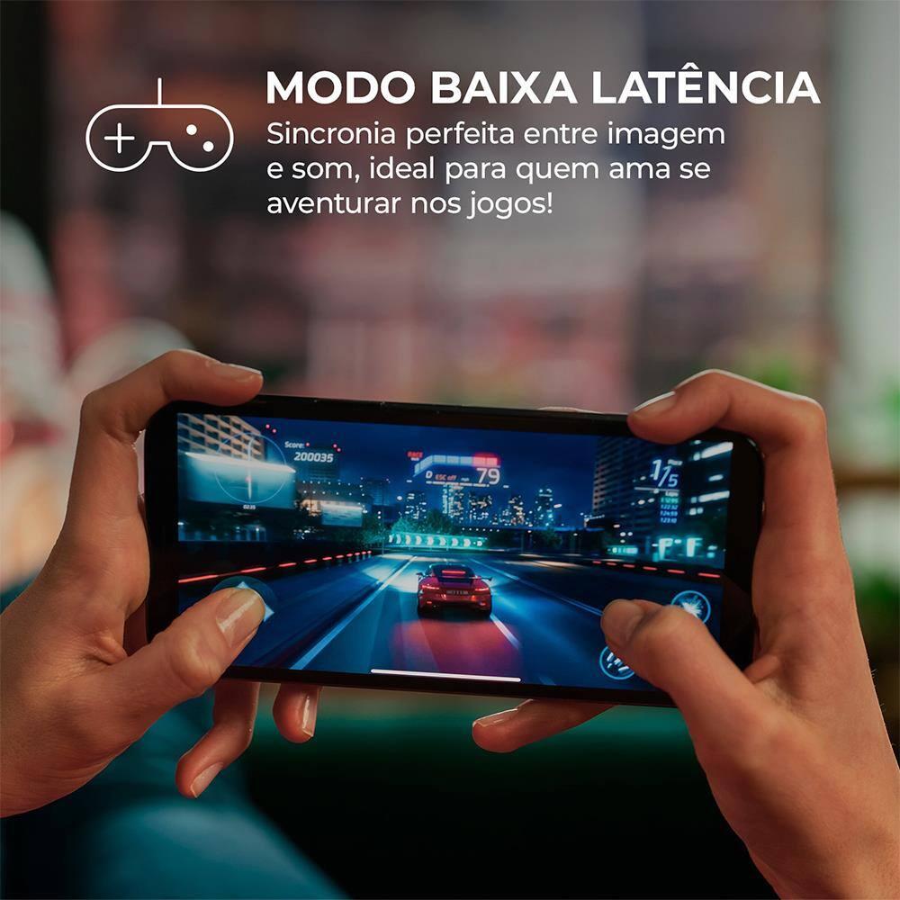 Fone de Ouvido Eardbud AIWA AWS-EB-05-W Bluetooth Cancelamento de Ruído e 24h de Bateria Branco - 8