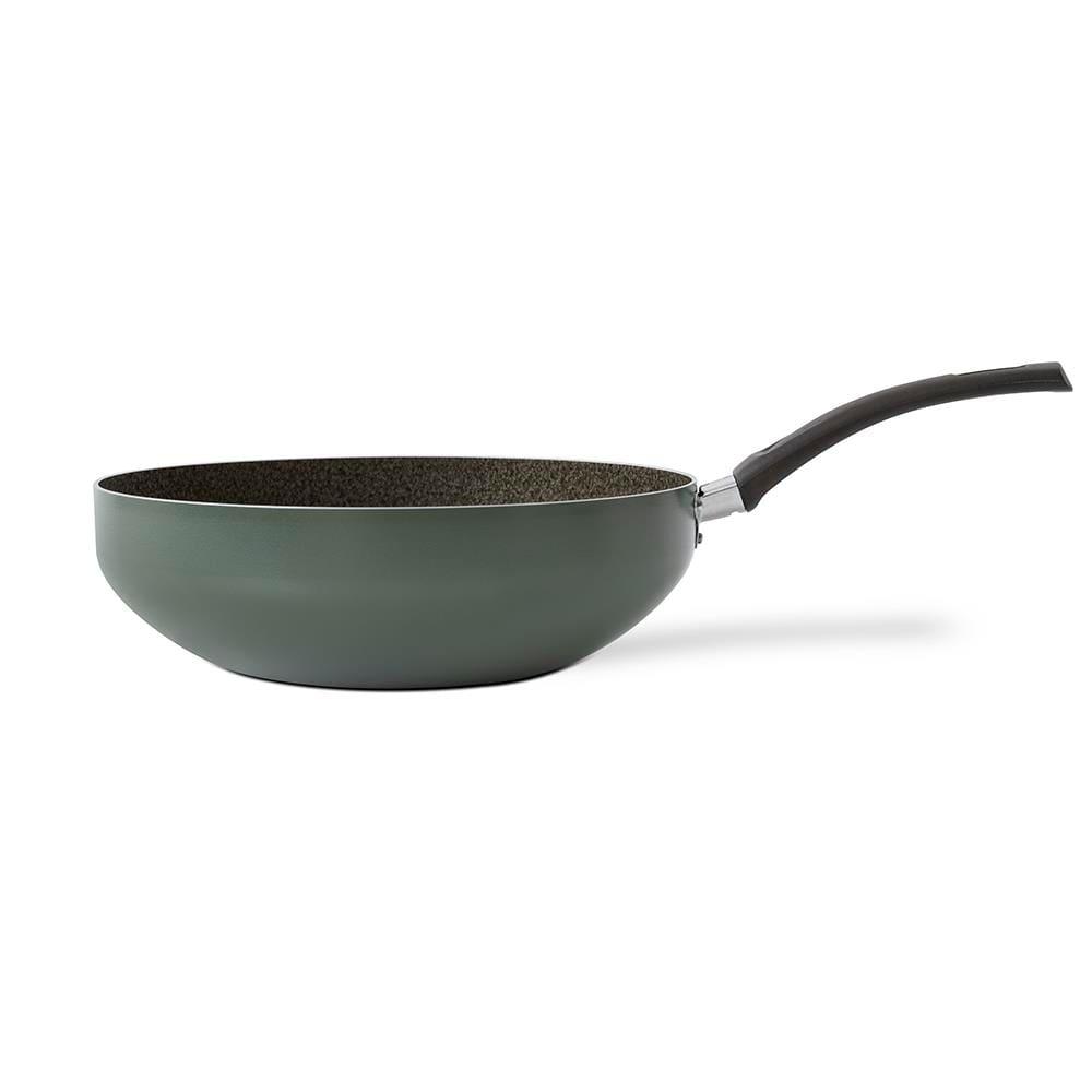 Frigideira Wok Multiflon Ekó 28cm Antiaderente 4,3L Verde - 2