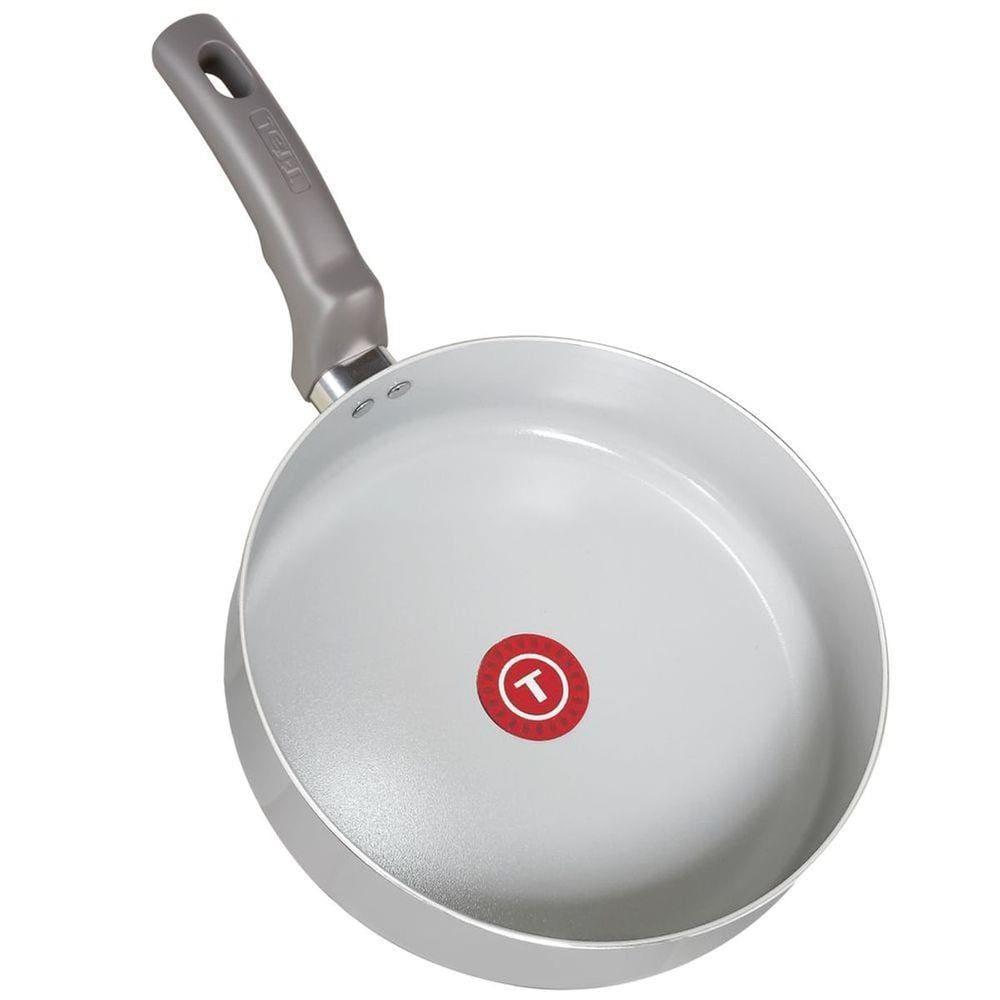 Conjunto de Panelas Tefal Recycled Ceramic 10 Peças Cinza Antiaderente Cerâmico Tampa Vidro - 7