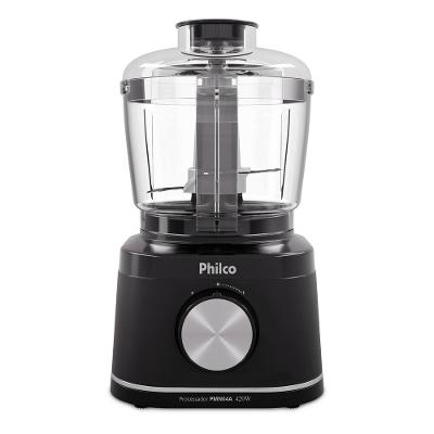 Processador de Alimentos Philco PMN04A 420W 500ml Trava de Segurança Preto