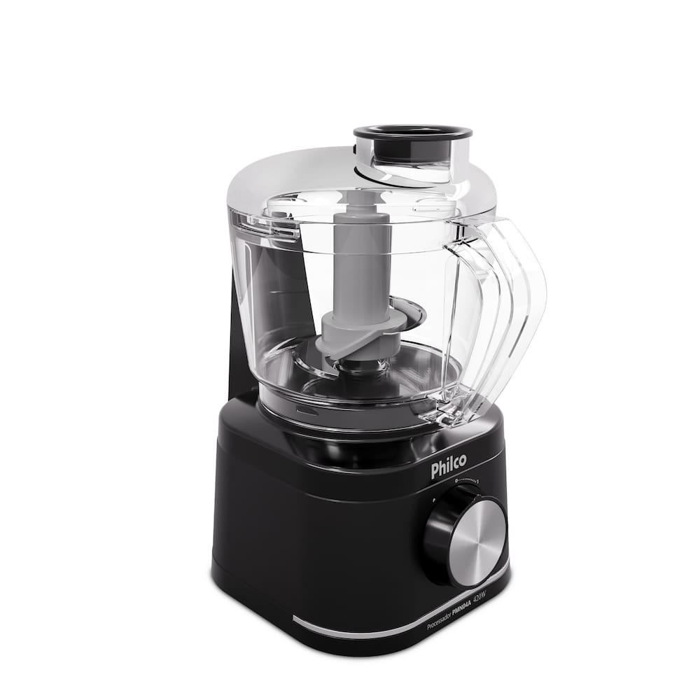 Processador de Alimentos Philco PMN04A 420W 500ml Trava de Segurança Preto - 3
