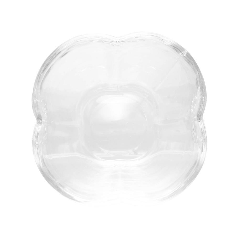 Conjunto 4 Bowls de Vidro Wolff Butterfly 11x11x6,5cm 350ml Detalhe em Relevo - 2