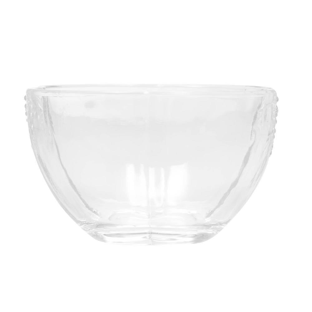 Conjunto 4 Bowls de Vidro Wolff Butterfly 11x11x6,5cm 350ml Detalhe em Relevo - 3