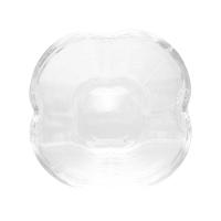 Conjunto 4 Bowls de Vidro Wolff Butterfly 11x11x6,5cm 350ml Detalhe em Relevo - 2