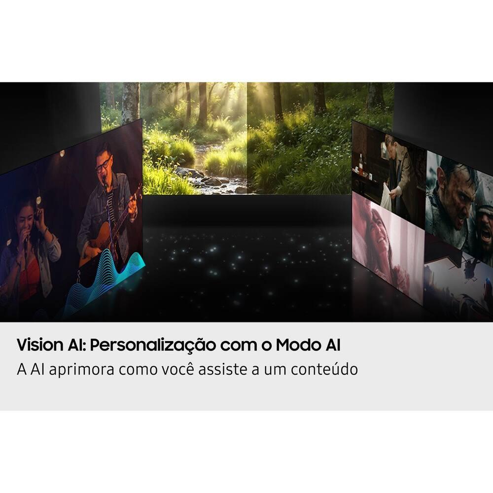 Smart TV Samsung 85" 4K Neo QLED Ultra QN85QN70FAGXZD Painel Até 144Hz Gaming Hub Processador NQ4 AI Gen2 Preta - 5
