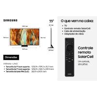 Smart TV Samsung 55" 4K Neo QLED Ultra QN55QN70FAGXZD Painel até 144Hz Gaming Hub Processador NQ4 AI Gen2 Preta - 9