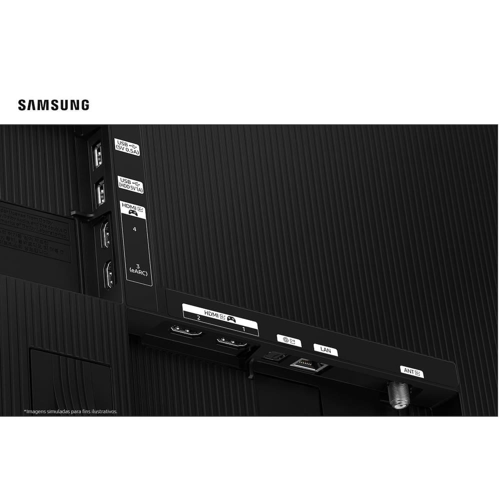 Smart TV 65” 4K Samsung OLED QN65S85FAGXZD Vision AI 120Hz Dolby Atmos Processador NQ4 AI Gen2 Preto Grafite - 8
