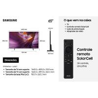 Smart TV 65” 4K Samsung OLED QN65S85FAGXZD Vision AI 120Hz Dolby Atmos Processador NQ4 AI Gen2 Preto Grafite - 9