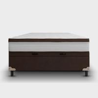 Cama Box Casal Portobel Noah 70x138x188cm Colchão Ortopédico Molas Ensacadas Box Baú Antialérgico - 3