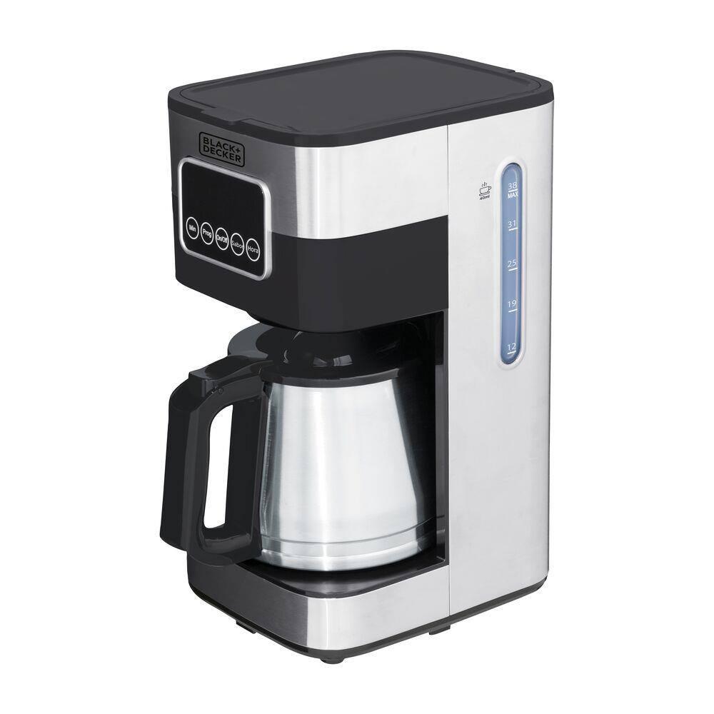 Cafeteira Elétrica Black+Decker CM350G Gourmand Gris 1,5L Programável Inox - 2