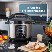 Panela de Pressão Elétrica Black+Decker PP900G Gourmand Gris 5L 900W Inox - 8