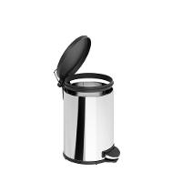 Lixeira Inox com Pedal Brinox Flat 6L Aro Removível - 3