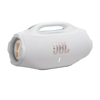 Caixa de Som JBL Boombox 4 210W Bluetooth IP68 Bateria 34h Branco