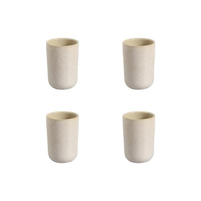 Conjunto de Copos Porto Brasil Neo Stoneware Latte 200ml - 4 Peças