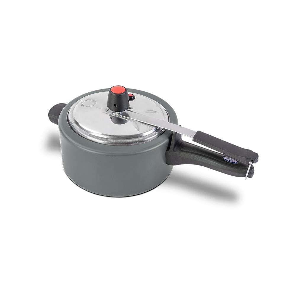 Panela de Pressão Brinox Ceramic Life Vapt 3L Mineral Resist Cinza - 1