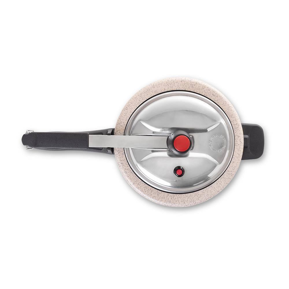 Panela de Pressão Brinox Ceramic Life Vapt 3L Mineral Resist Vanilla - 3