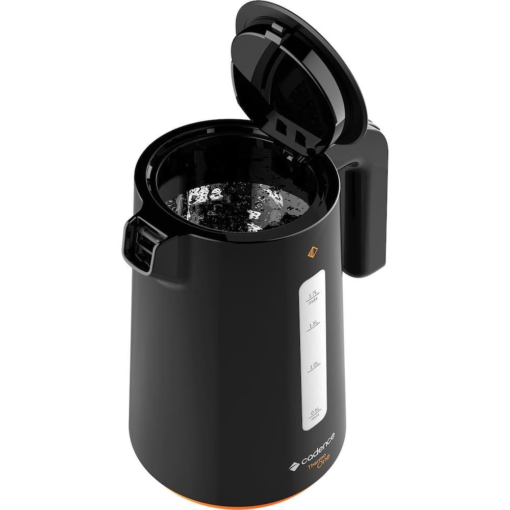 Chaleira Elétrica Cadence CEL388 Contrast 1,7L 1850W Desligamento Automático Preto - 4
