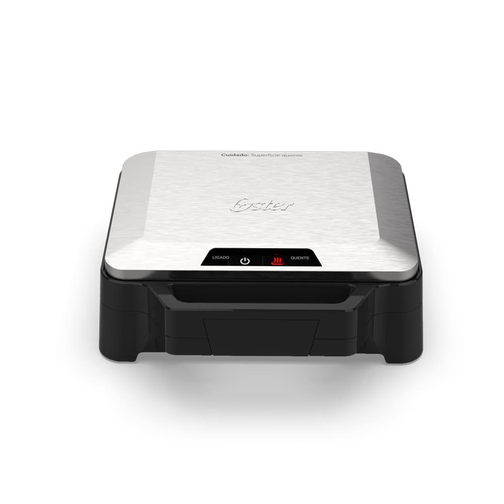 Sanduicheira Oster OSAN500 1000W Chapas Antiaderentes Alça Isotérmica Porta-fio Inox - 1