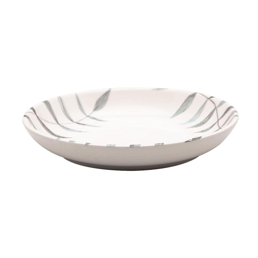 Aparelho de Jantar Oxford Samambaia 20 Peças Cerâmica Esmaltada Verde e Off White - 9