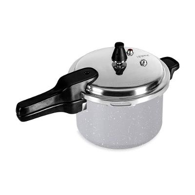 Panela de Pressão Brinox Ceramic Life Super 5,4L Antiaderente Indução Cinza