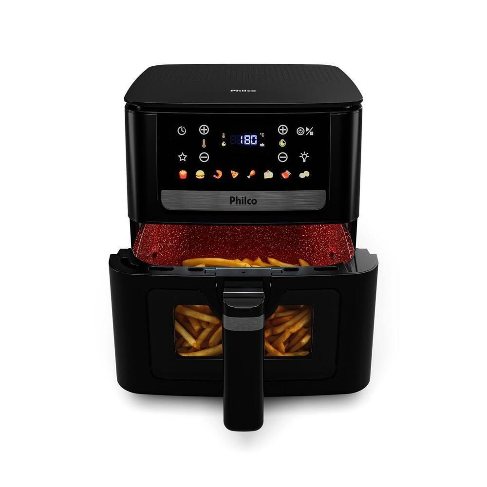 Fritadeira Elétrica Philco PAF65A Redstone 6,5L 1700W Air Flow Preta - 4