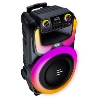 Caixa de Som Multilaser Pulse Burst 2 600W Bluetooth Rádio FM Preto - 3