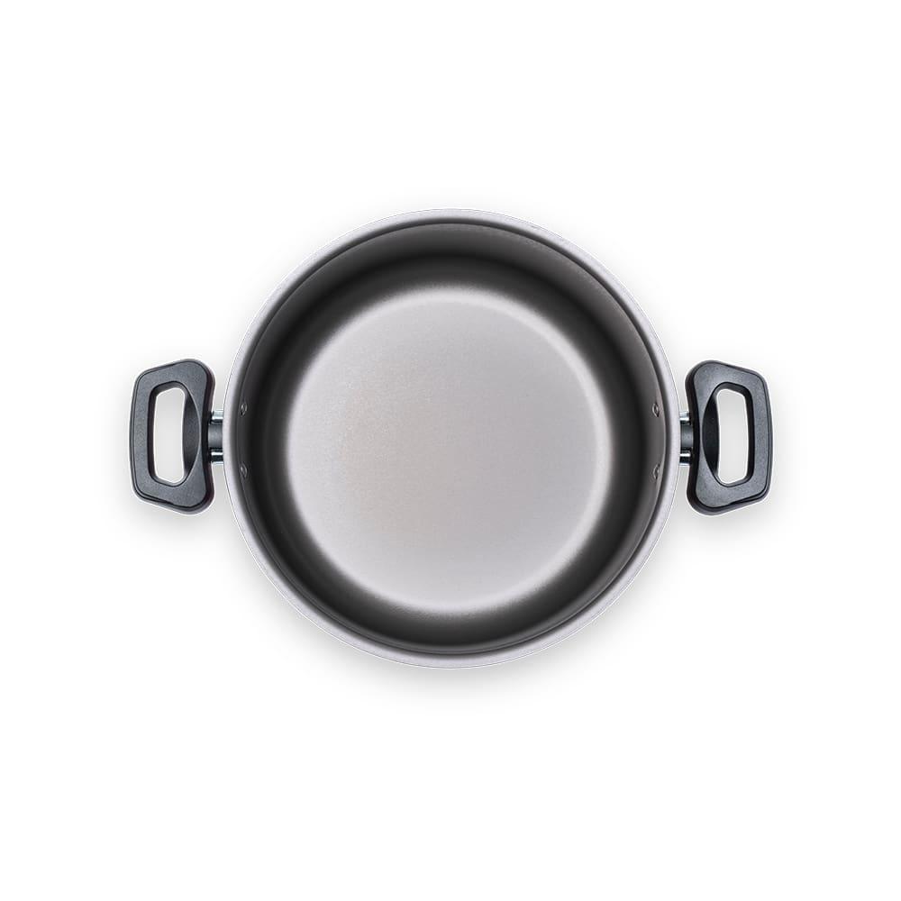 Caçarola Brinox Ruby 18cm 1,9L Antiaderente Pro-Flon Tampa Vidro Vermelha - 3