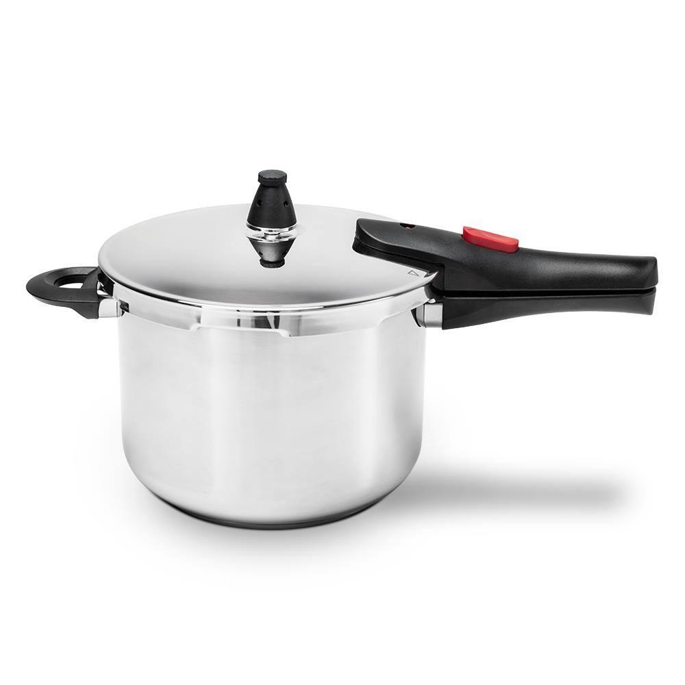 Panela de Pressão Brinox Ultra 6L Inox Fundo Triplo Antiaderente Indução - 2