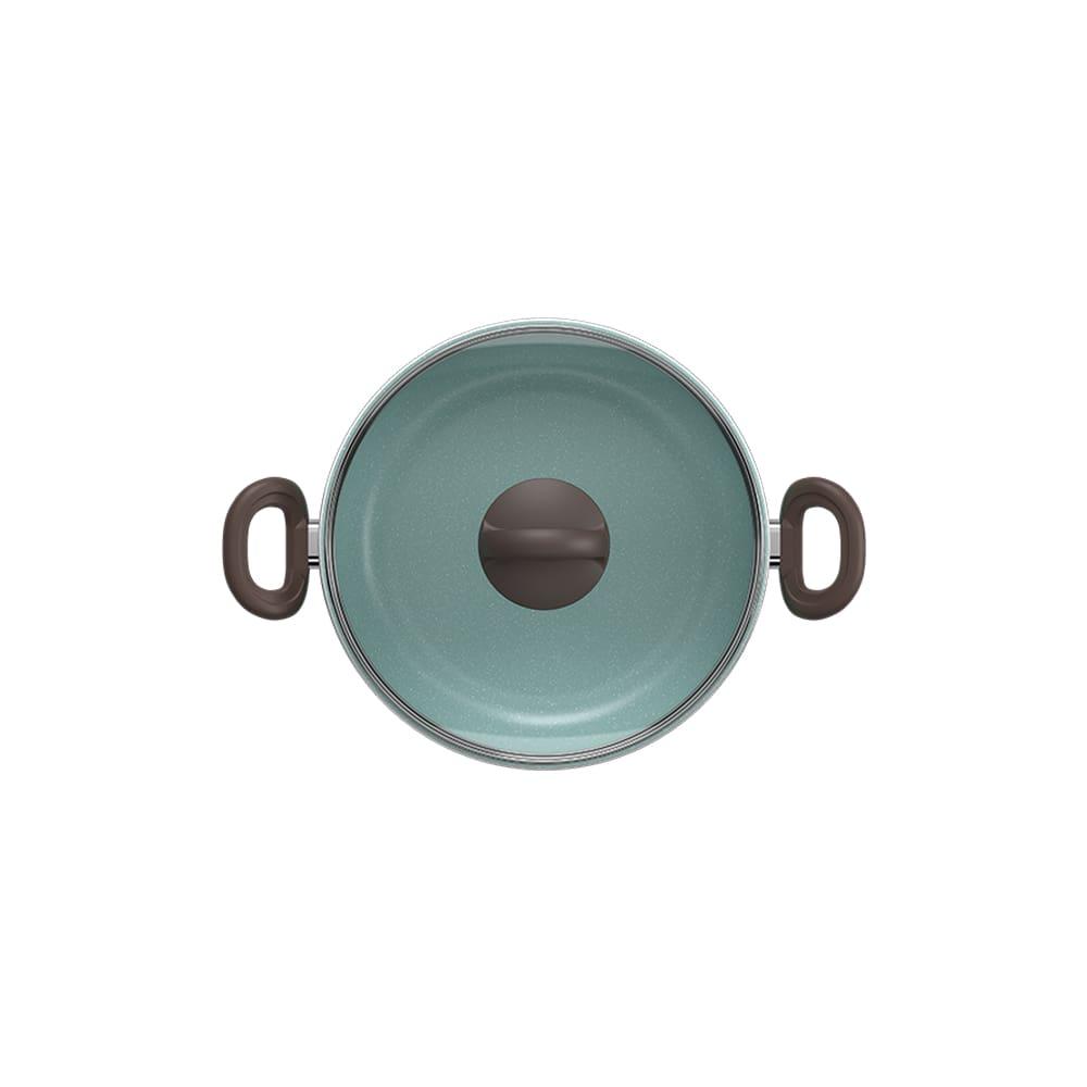 Caçarola Brinox Suprema 24cm Ceramic Life 4,5L Verde - 2