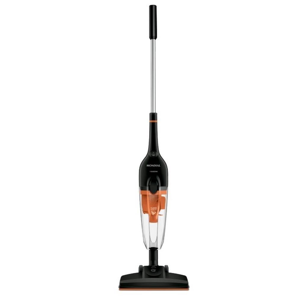 Aspirador Vertical Mondial AP40B 2 em 1 1500W Filtro Ciclone Lavável Preto e Laranja - 1