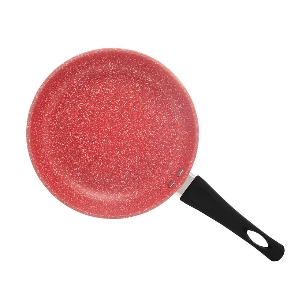 Frigideira Antiaderente Lyor Chef 20cm Granito Cerâmico Indução Vermelha - 4