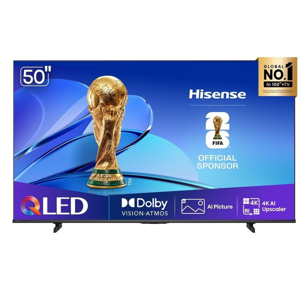 Smart TV 50” 4K Hisense 50Q6QV QLED HDR10 Dolby Atmos Vidaa U9 Preto - 9
