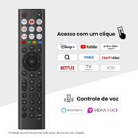 Smart TV 50” 4K Hisense 50Q6QV QLED HDR10 Dolby Atmos Vidaa U9 Preto - 5